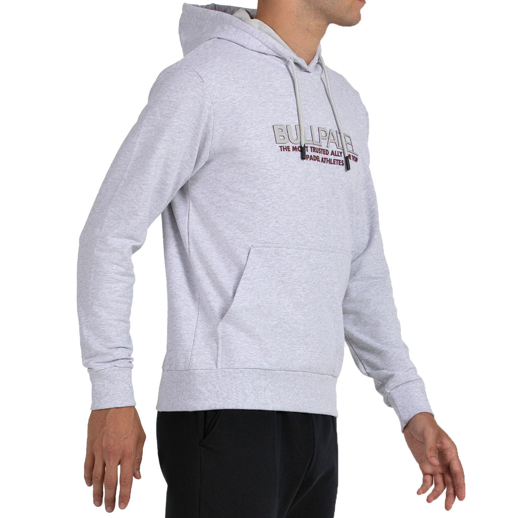 Bullpadel Men's Boyen Hoodie Light Grey