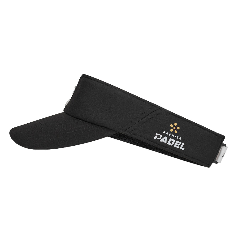 Bullpadel Premier Padel Visor Black