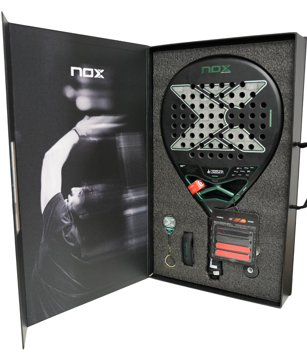 Nox AT10 Genius 18K Alum London P1 Edition Padel Racket