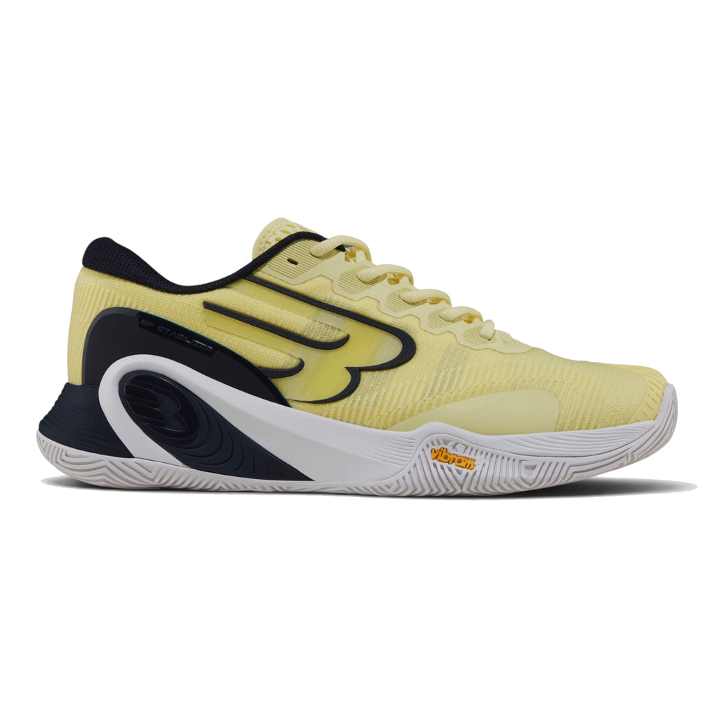 Bullpadel Men's Hack Vibram 26I Padel Shoes Light Yellow
