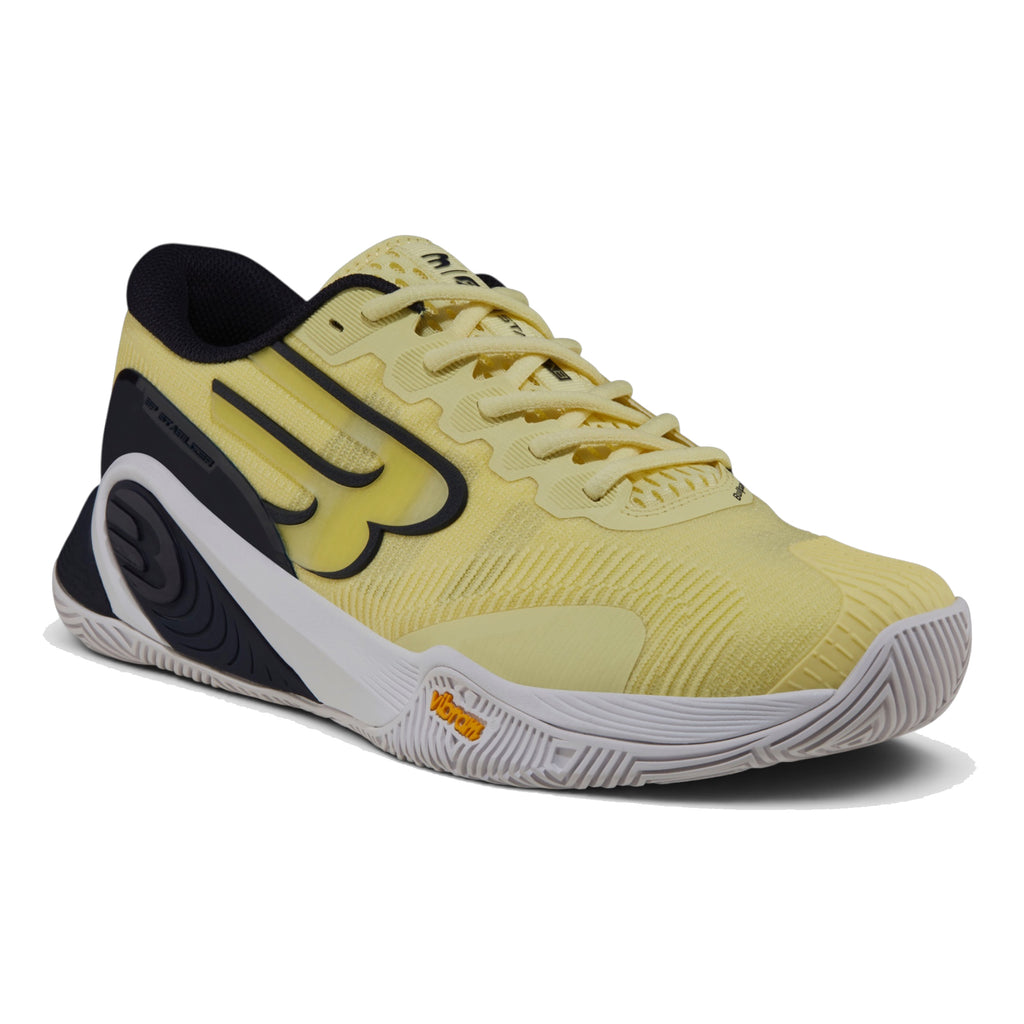 Bullpadel Men's Hack Vibram 26I Padel Shoes Light Yellow