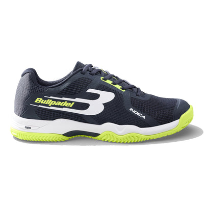 Bullpadel Men's Indiga 26V Padel Shoes Navy Yellow