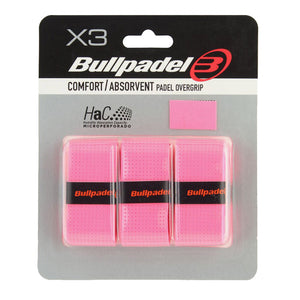 Bullpadel Comfort/Absorbent Padel Overgrip - 3 Pack
