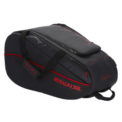 Royal Padel Pro Signature Padel Racket Bag Black Red