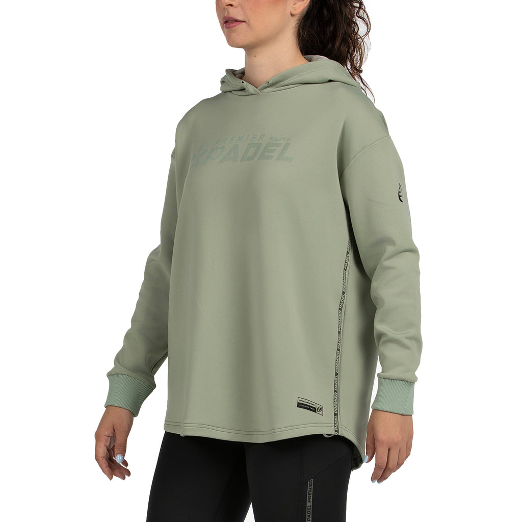 Bullpadel Women's Paitt Premier Padel Sweatshirt Eucalyptus