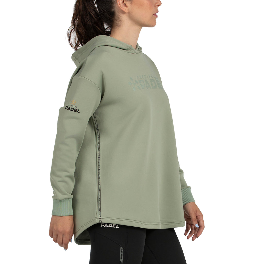 Bullpadel Women's Paitt Premier Padel Sweatshirt Eucalyptus