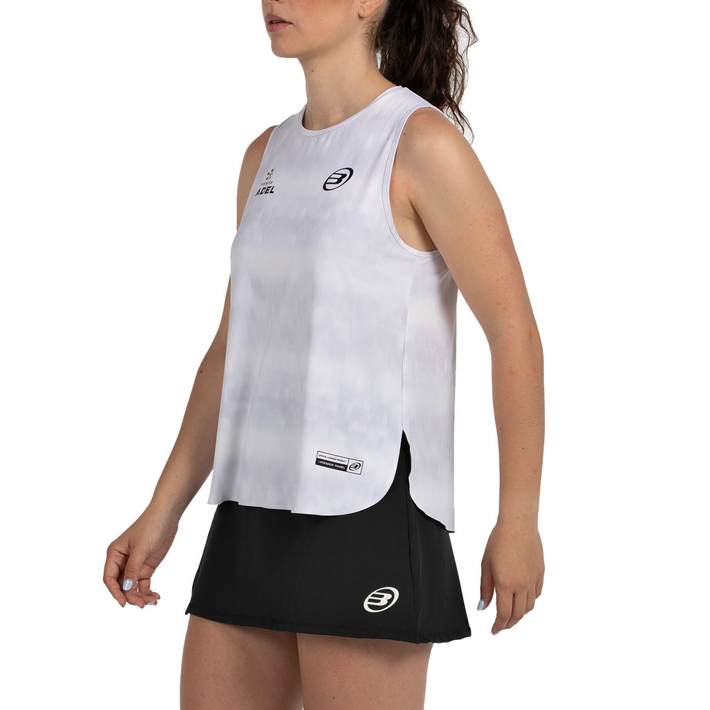 Bullpadel Women's Parnav Premier Padel Tank Top Ecru
