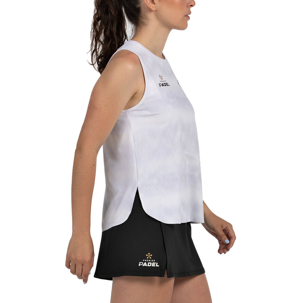 Bullpadel Women's Parnav Premier Padel Tank Top Ecru