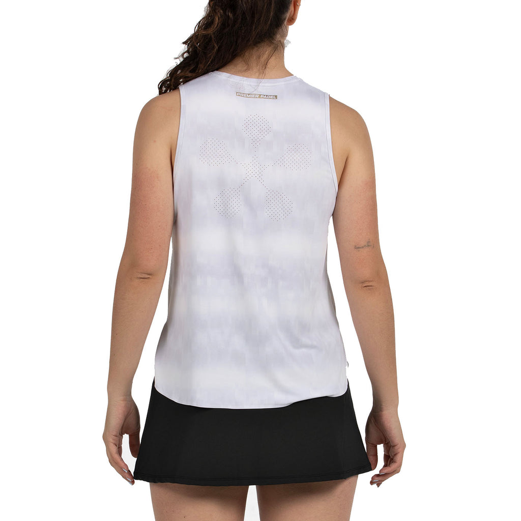 Bullpadel Women's Parnav Premier Padel Tank Top Ecru
