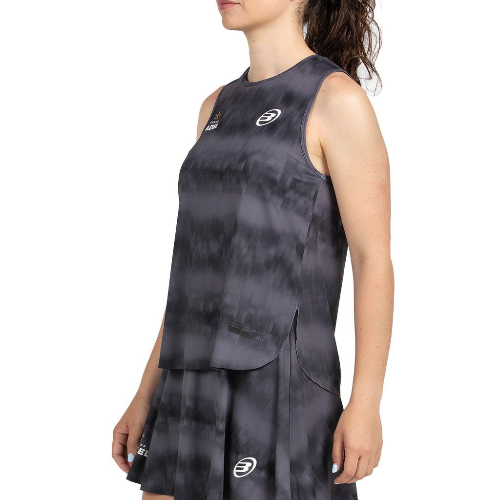 Bullpadel Women's Parnav Premier Padel Tank Top Black