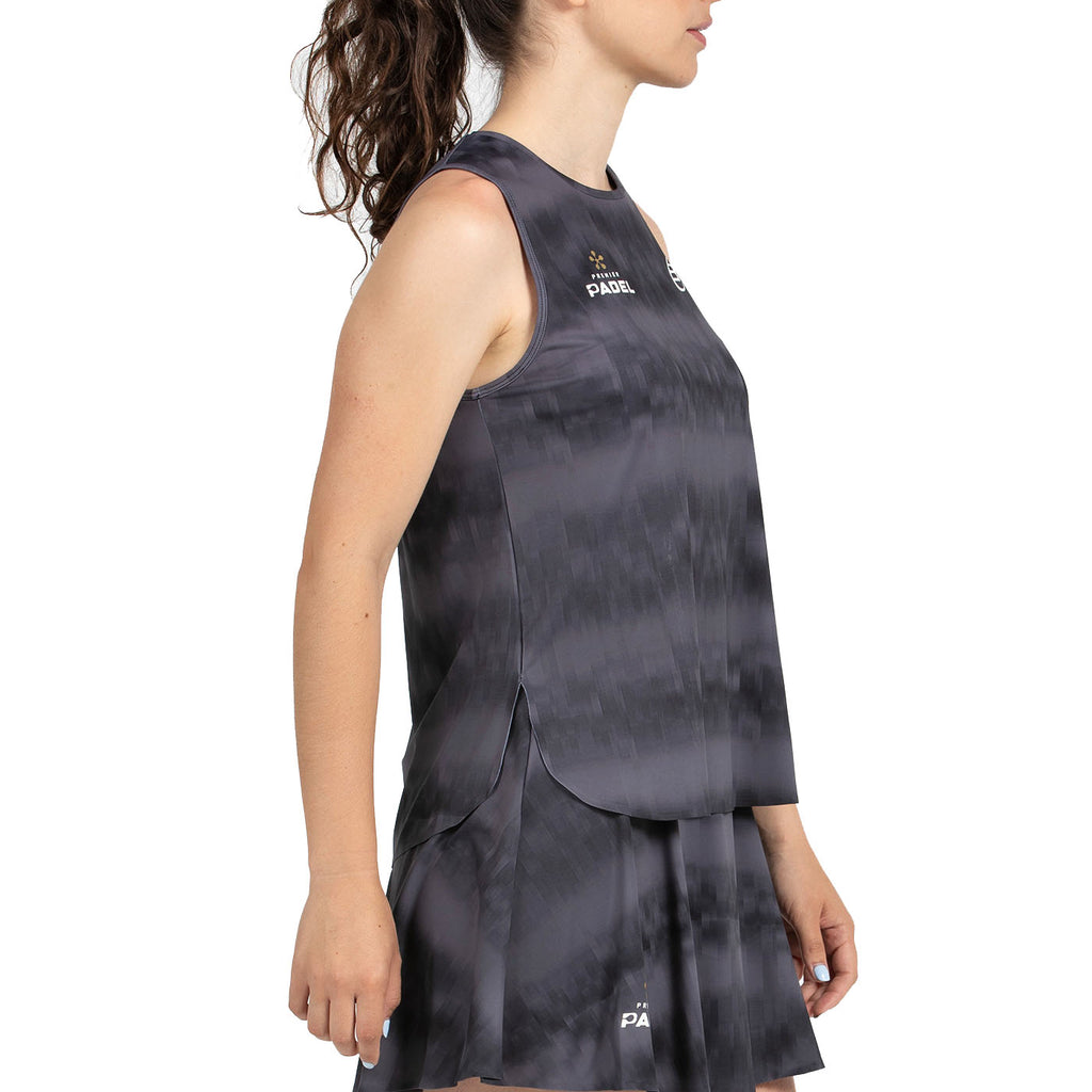 Bullpadel Women's Parnav Premier Padel Tank Top Black