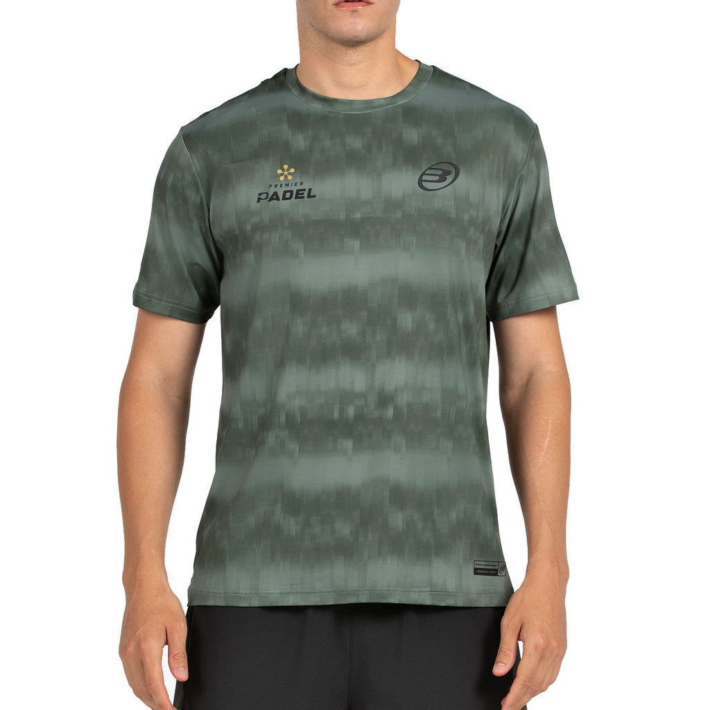 Bullpadel Men's Pasco Premier Padel T-Shirt Khaki