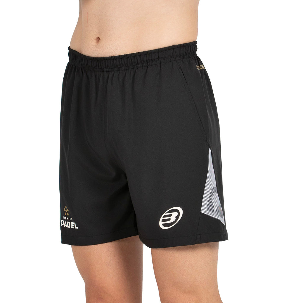 Bullpadel Men's Pecos Premier Padel Shorts Black