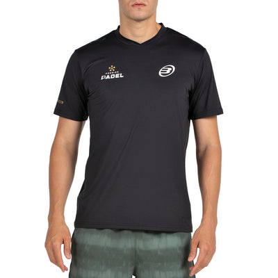 Bullpadel Men's Perico Premier Padel T-Shirt Black