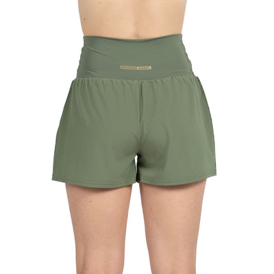 Bullpadel Women's Pitan Premier Padel Shorts Khaki
