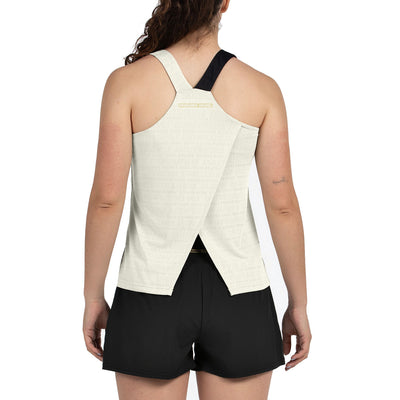 Bullpadel Women's Piura Premier Padel Tank Top Ecru