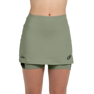 Bullpadel Women's Portoa Premier Padel Skirt Khaki