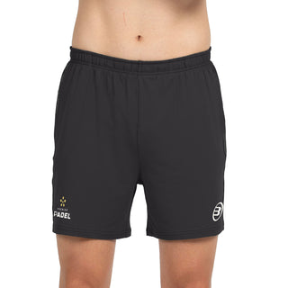 Bullpadel Men's Preux Premier Padel Shorts Black