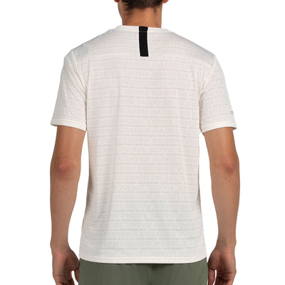 Bullpadel Men's Prilep Premier Padel T-Shirt Ecru