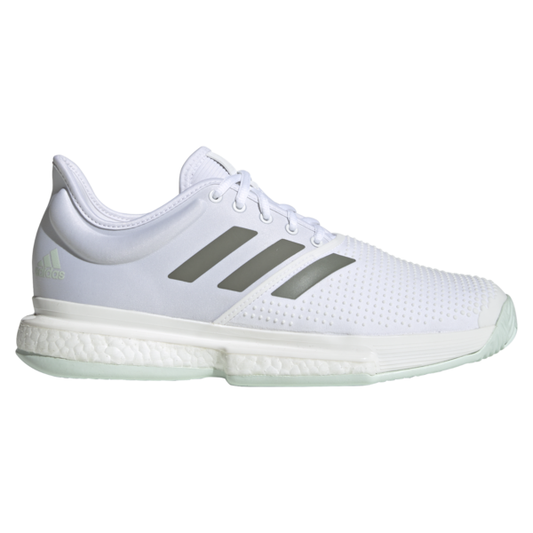 Adidas Solecourt Boost Men's Tennis Shoes White Legacy Green | Great  Discounts - PDHSports