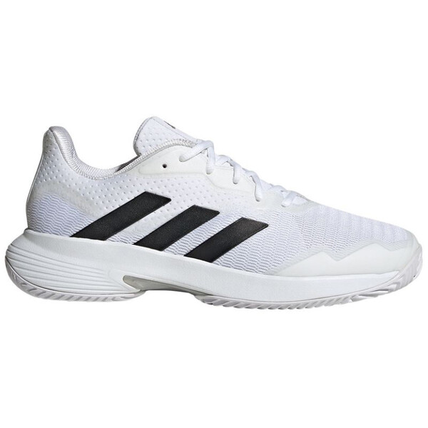 Adidas Men's CourtJam Control Tennis Shoes White Black | Great ...