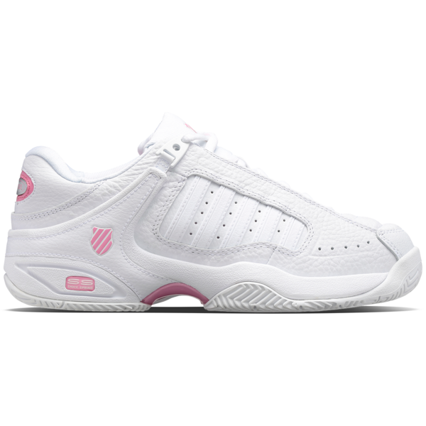 K-Swiss Women's Defier RS Tennis Shoes White Sachet Pink | Great Discounts  - PDHSports
