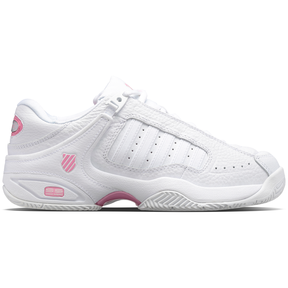 Hub silhouet envelop K-Swiss Women's Defier RS Tennis Shoes White Sachet Pink | Great Discounts  - PDHSports